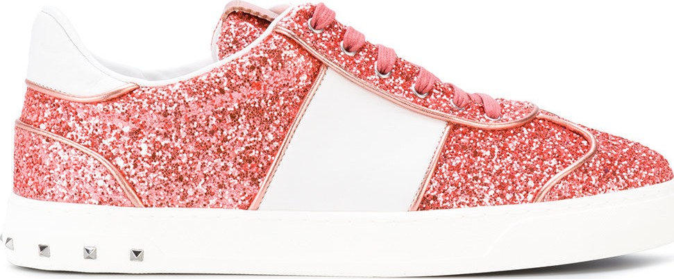 Valentino Flycrew glitter sneakers