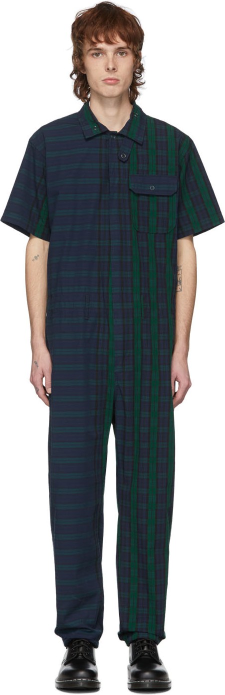 Engineered Garments Multicolor Blackwatch Combi Jumpsuit