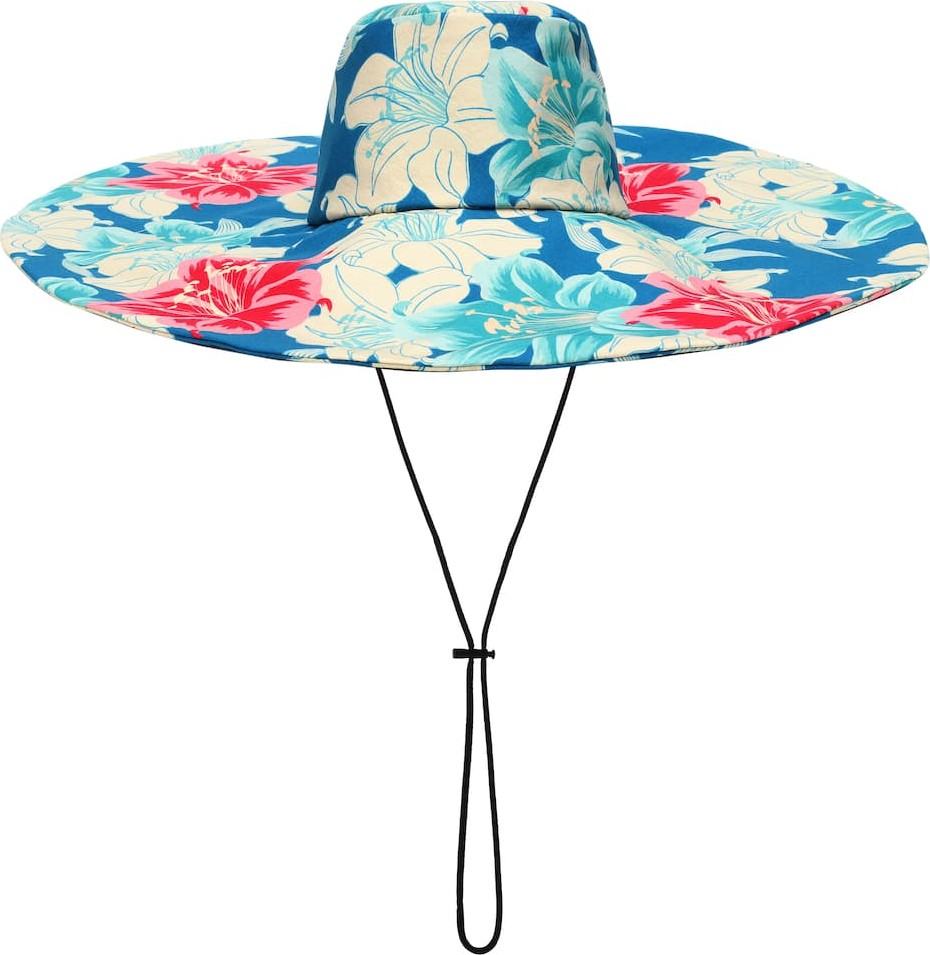 Etro Floral-printed cotton hat