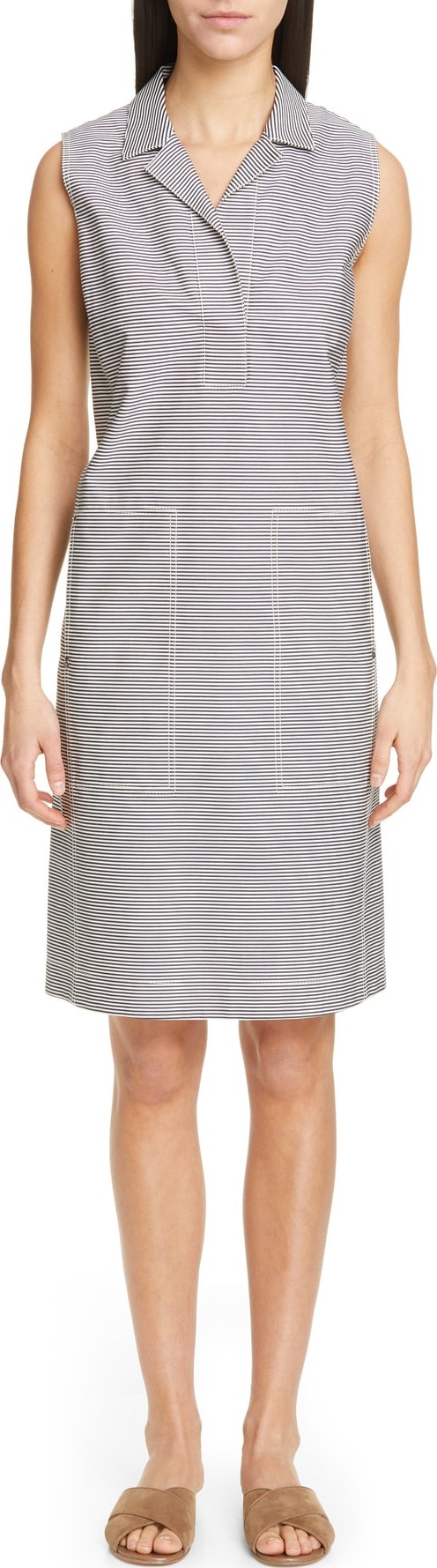 Lafayette 148 New York Rudy Stripe Shift Dress