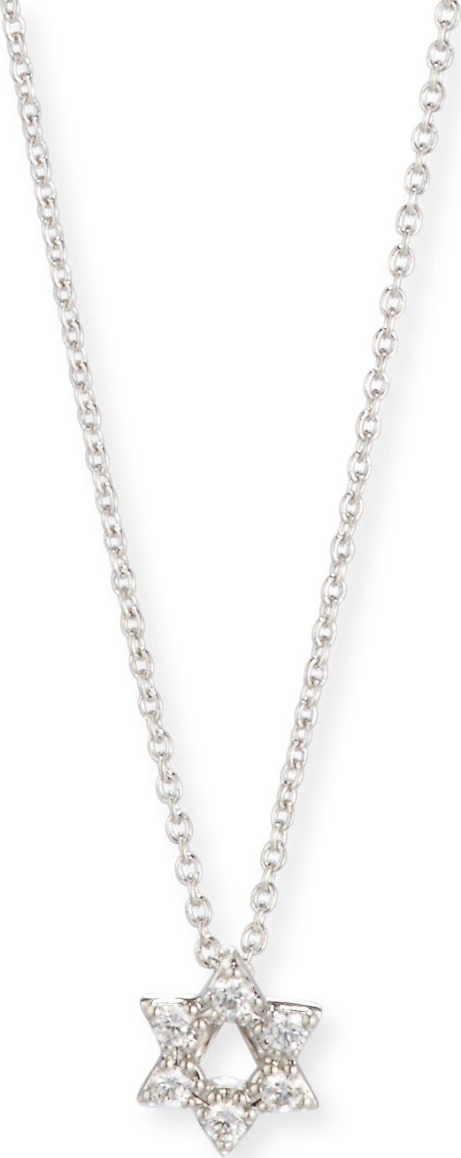 Roberto Coin Diamond Star of David Necklace