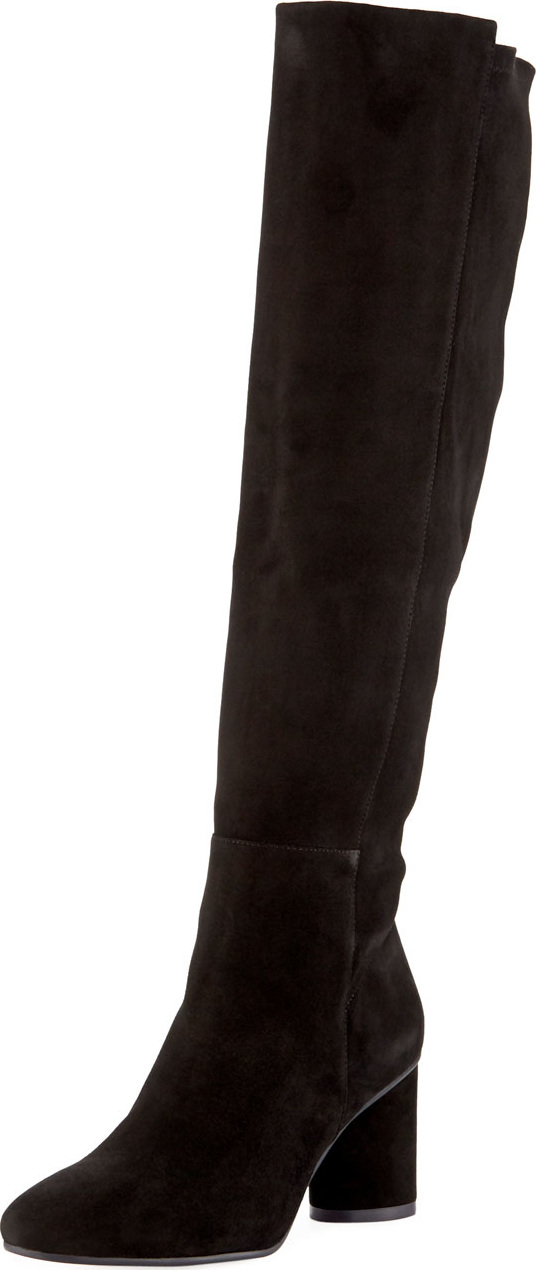 Stuart Weitzman Eloise 75mm Suede Knee Boots