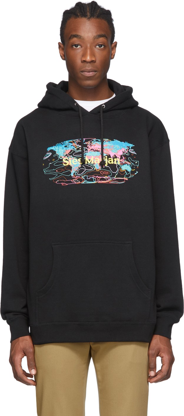 Sies Marjan Black Rem Koolhaas Edition Logo Colorworld Hoodie
