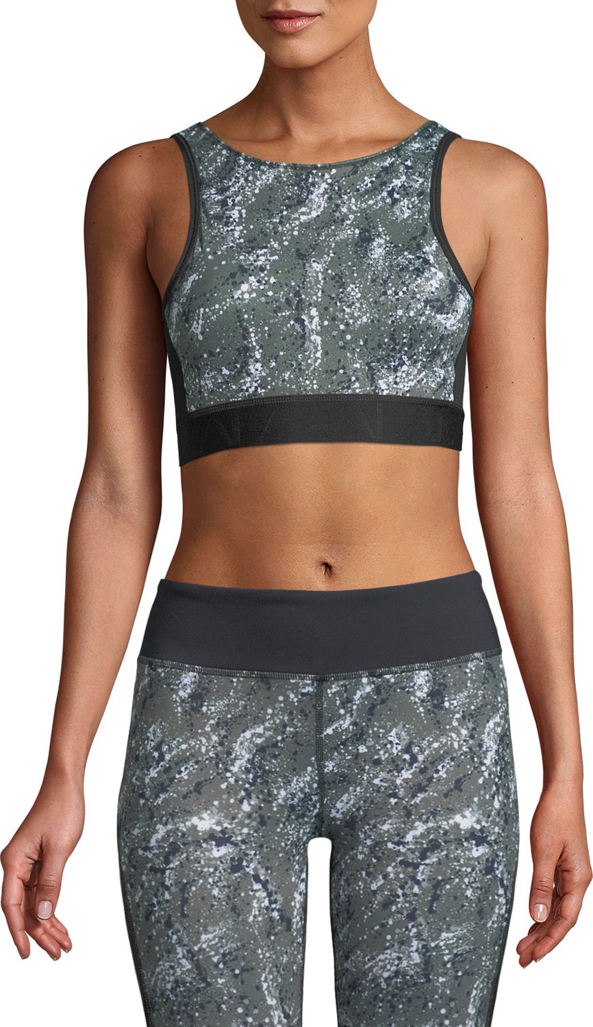 ALALA Kea Printed Performance Crop Top