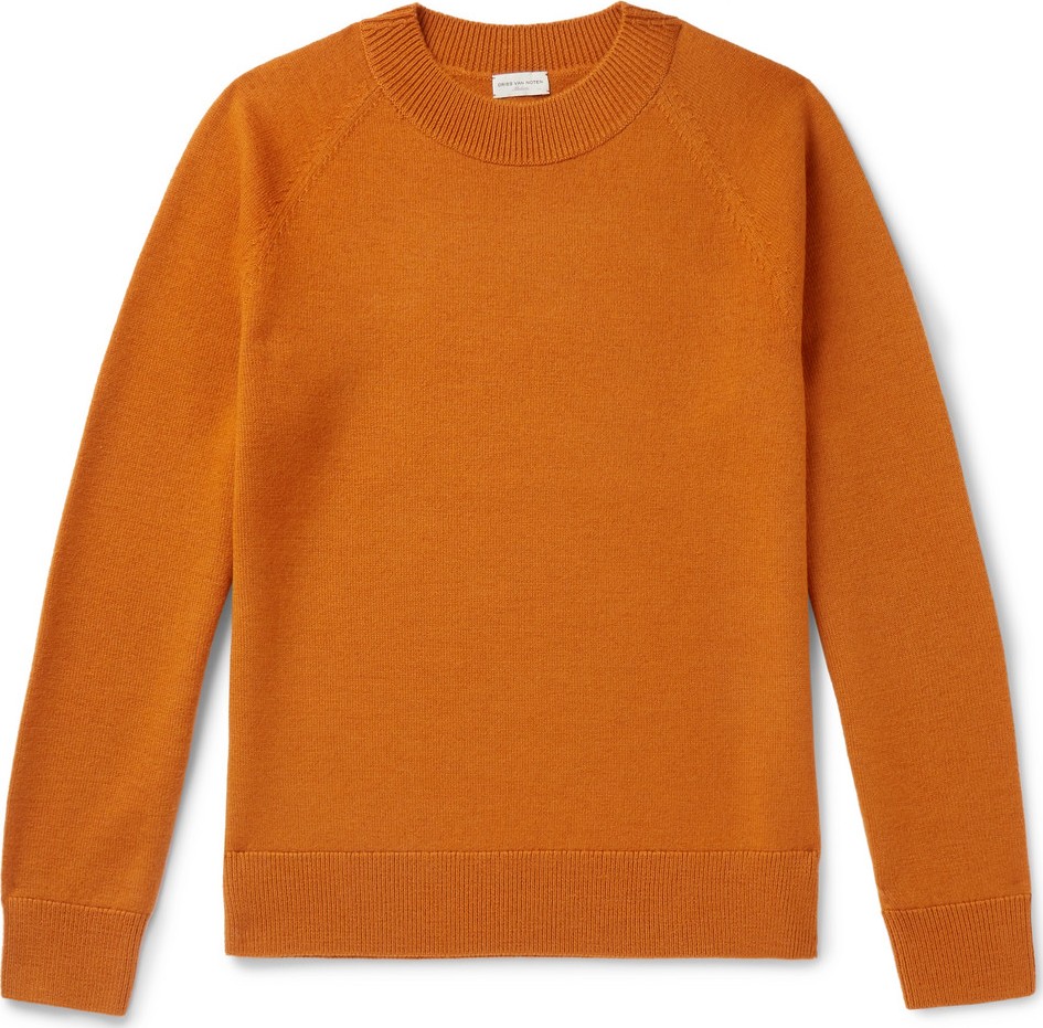 Dries Van Noten Slim-Fit Merino Wool Sweater