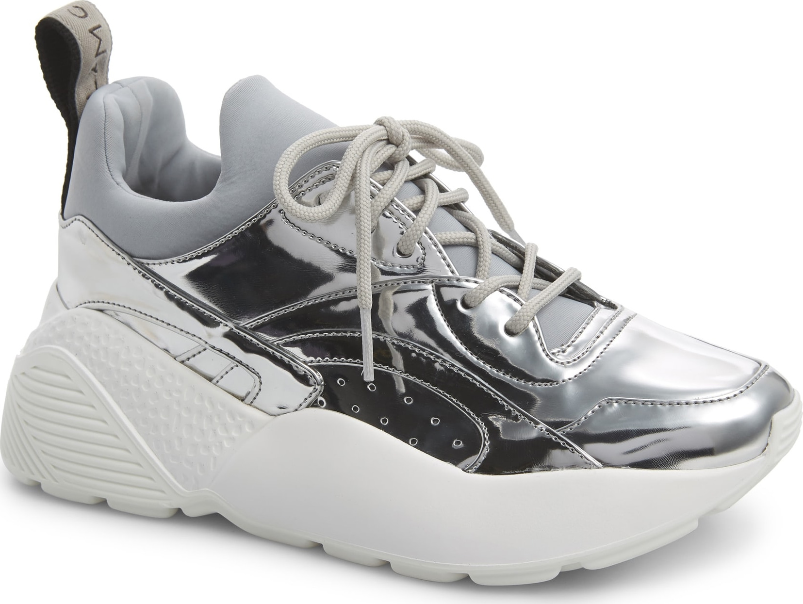 Stella McCartney Metallic Platform Sneaker