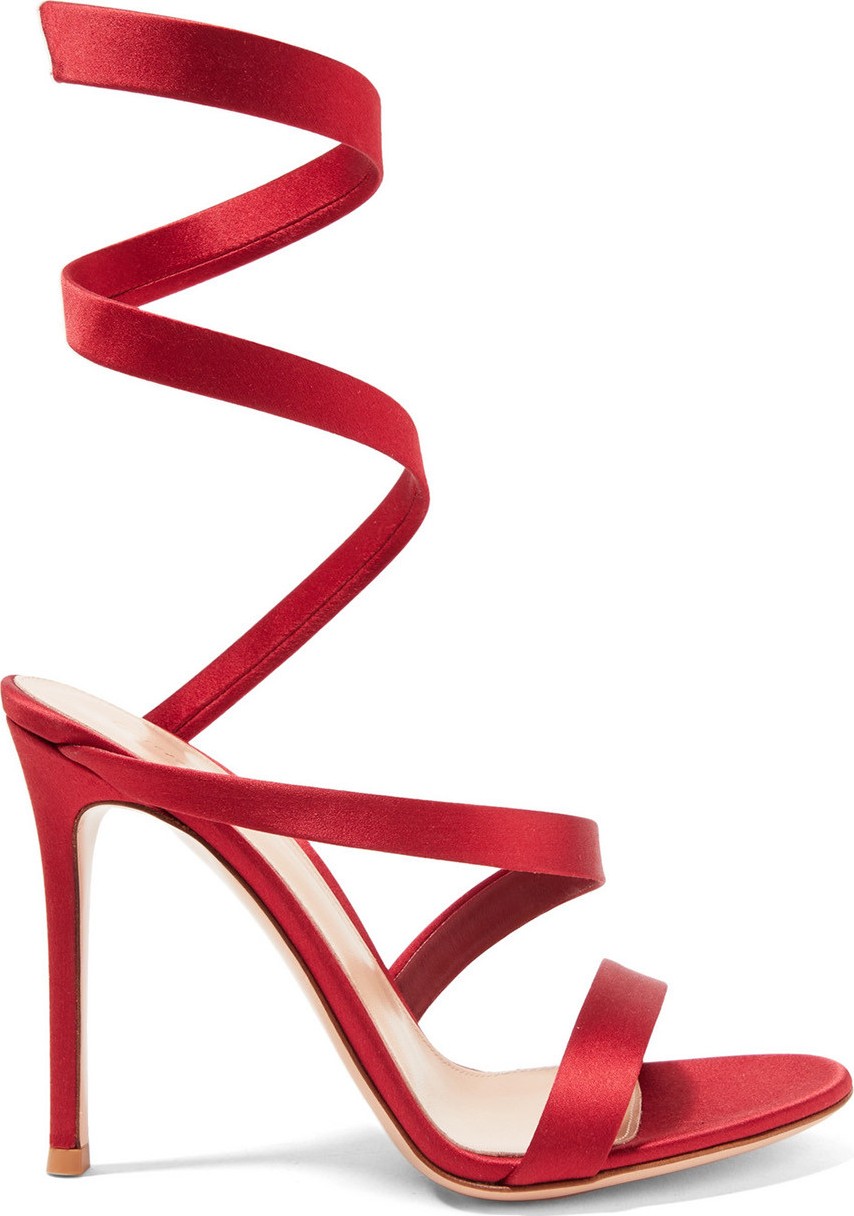 Gianvito Rossi Granata Opera Sandals
