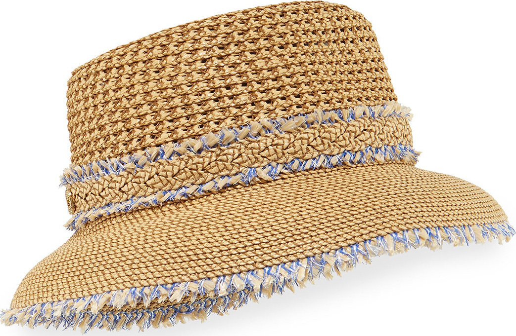 Eric Javits Lulu Woven Squishee Bucket Hat