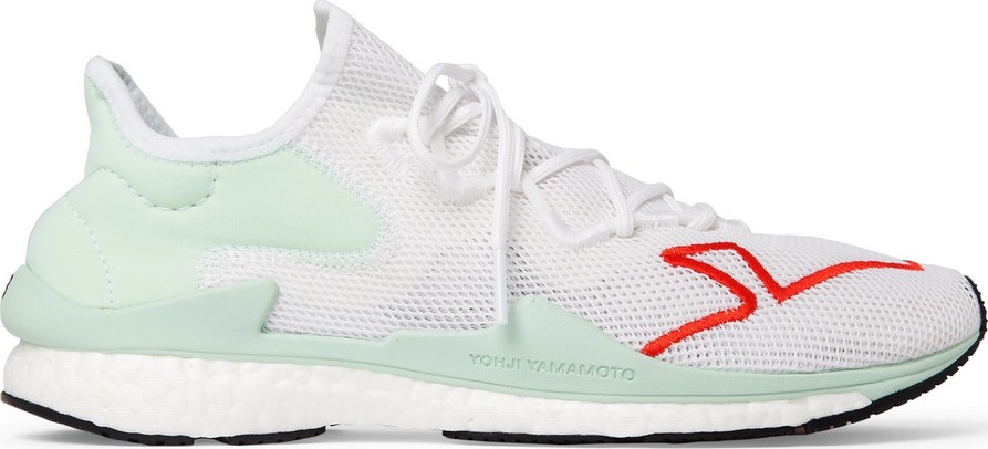 Y-3 Adizero Runner Neoprene-Trimmed Mesh Sneakers