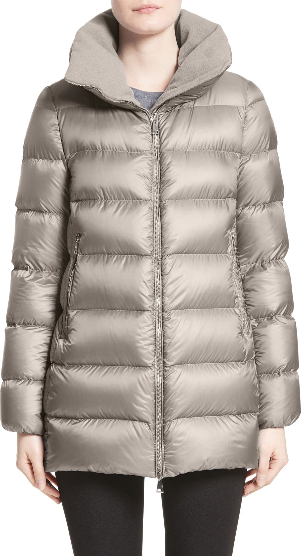 Moncler 'Torcyn' Nylon Down Puffer Coat