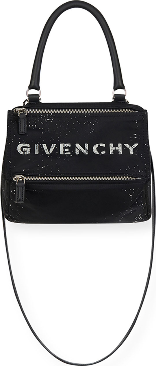 Givenchy Pandora Small Crossbody Bag in Speckled Nylon