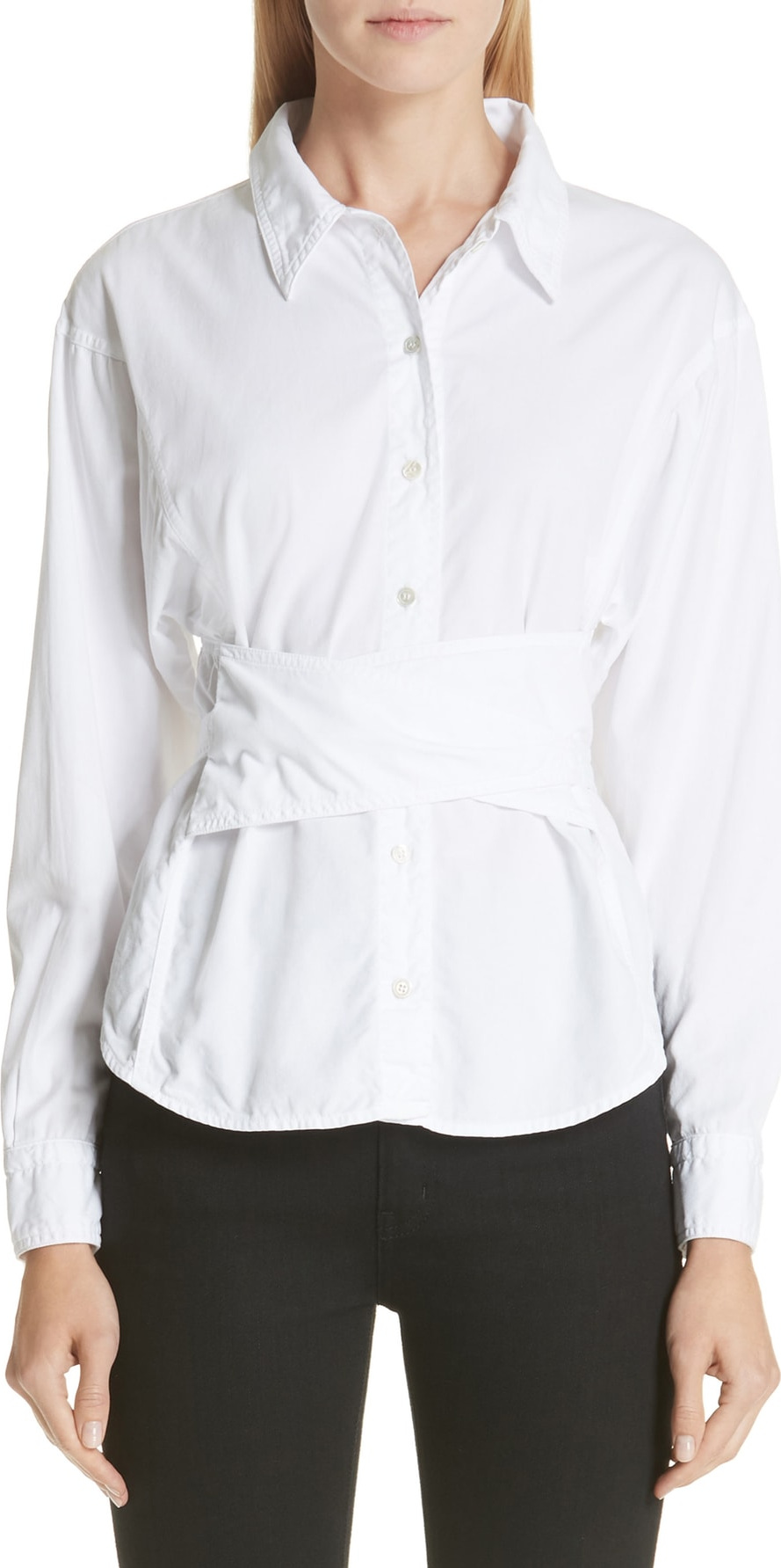 Jean Atelier Simone Wrap Waist Top