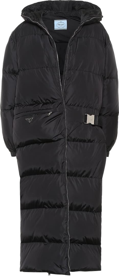 Prada Hooded down jacket