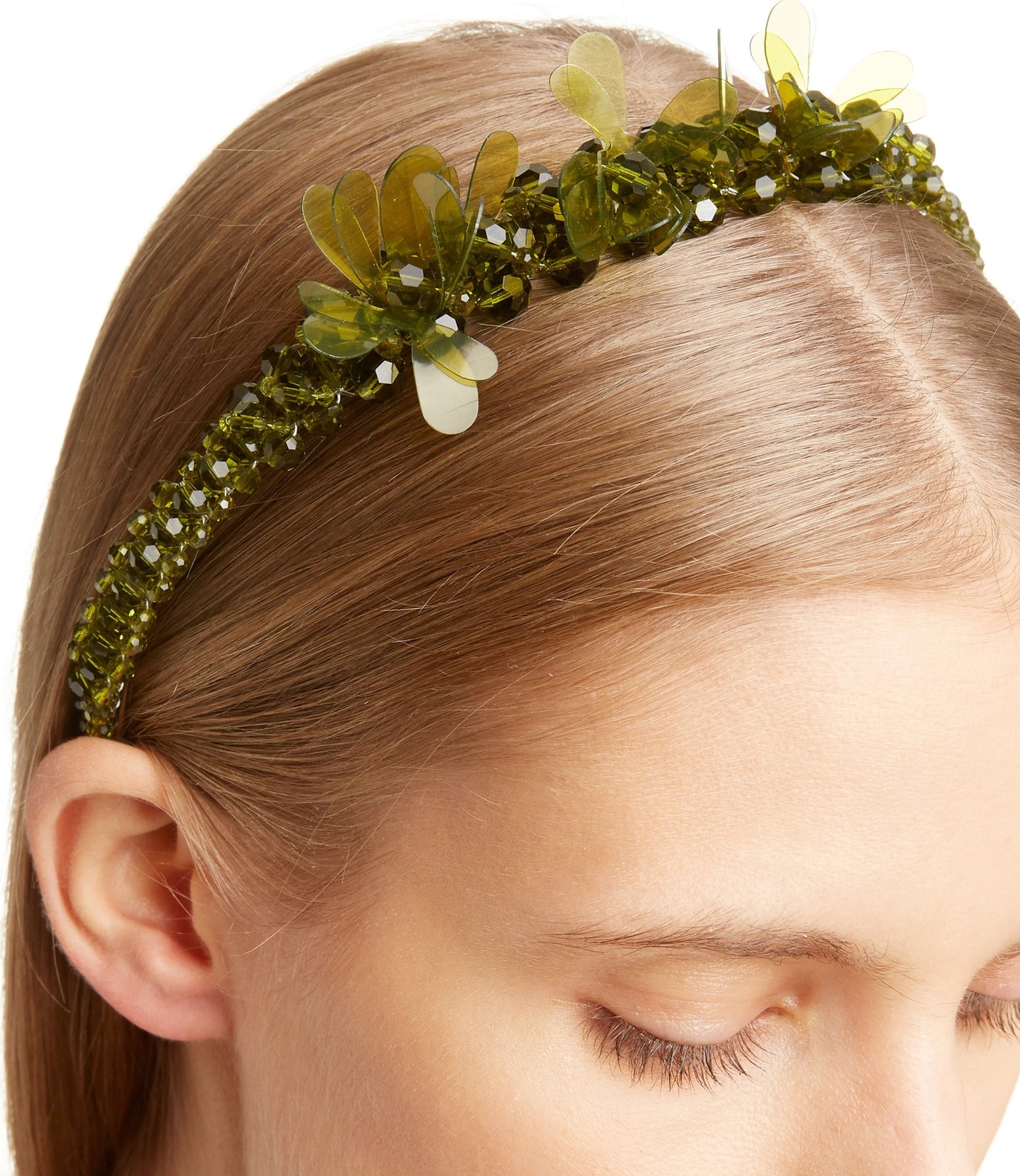 Simone Rocha Crystal Tiara Headband
