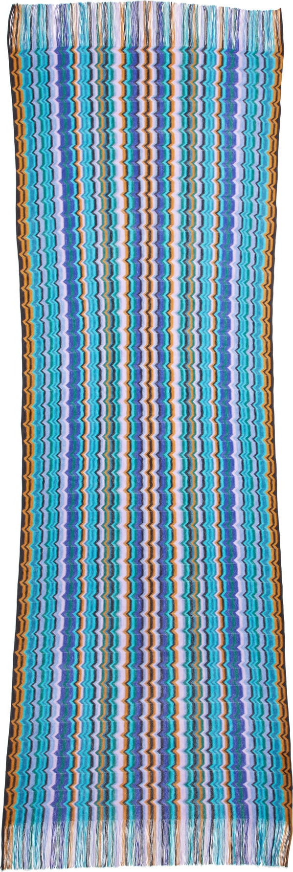 Missoni Zigzag Knit Wool Scarf