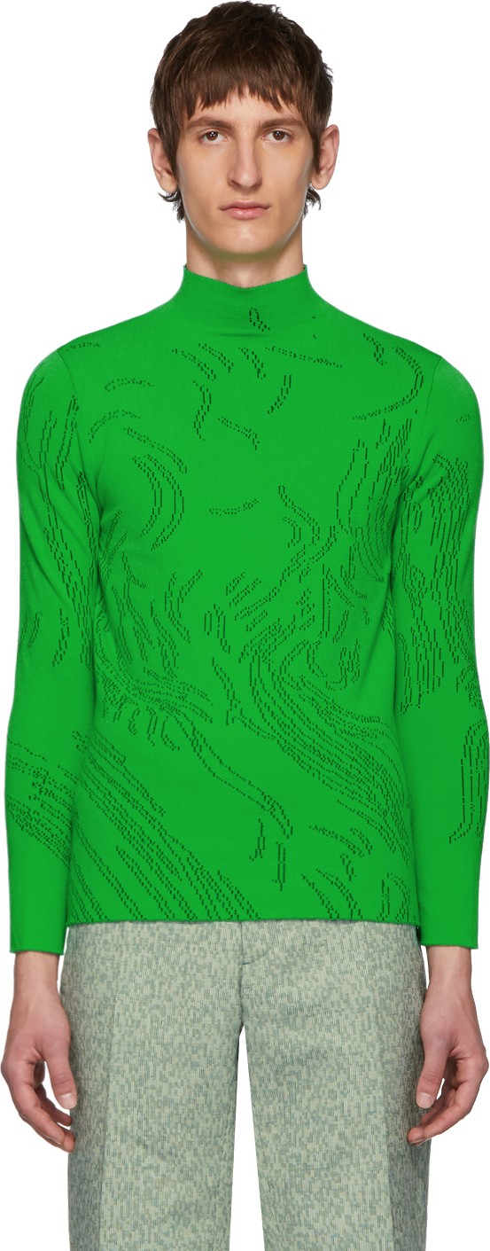 Namacheko Green Nyas Turtleneck