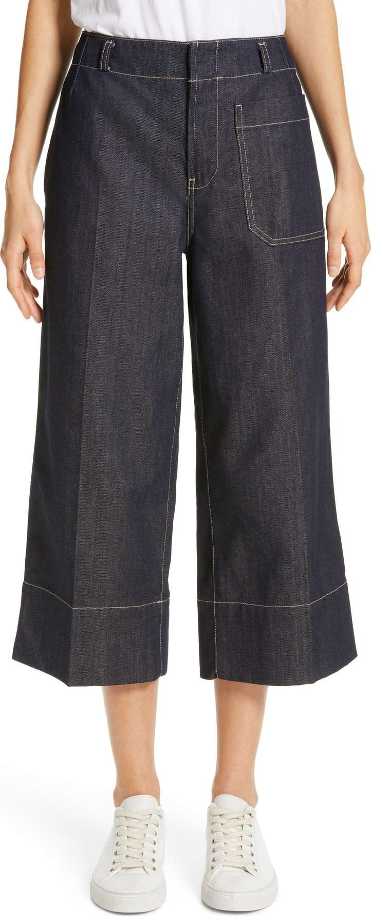 Sofie D'hoore Wide Leg Crop Jeans