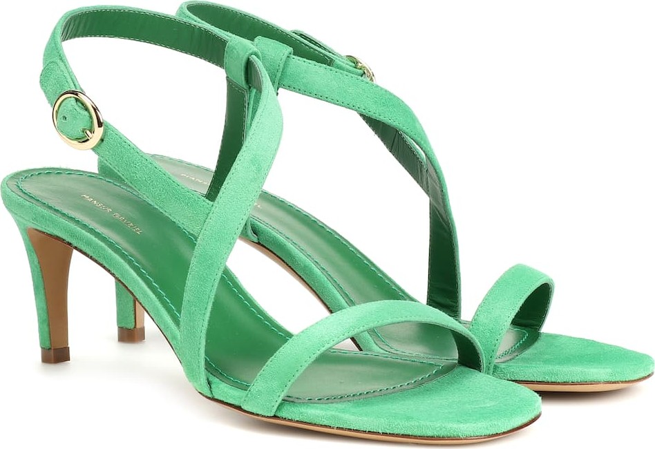 Mansur Gavriel Suede sandals