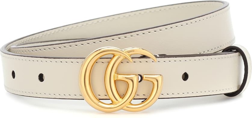 Gucci GG leather belt