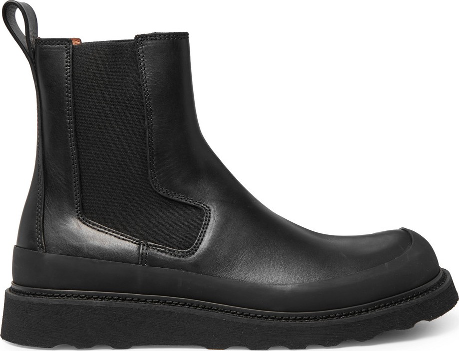 Bottega Veneta Leather Chelsea Boots