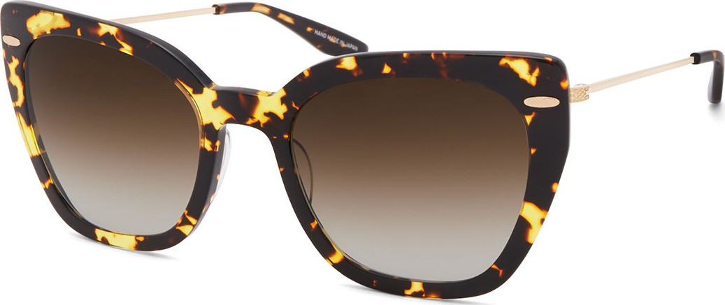 Barton Perreira Catroux Acetate & Titanium Cat-Eye Sunglasses