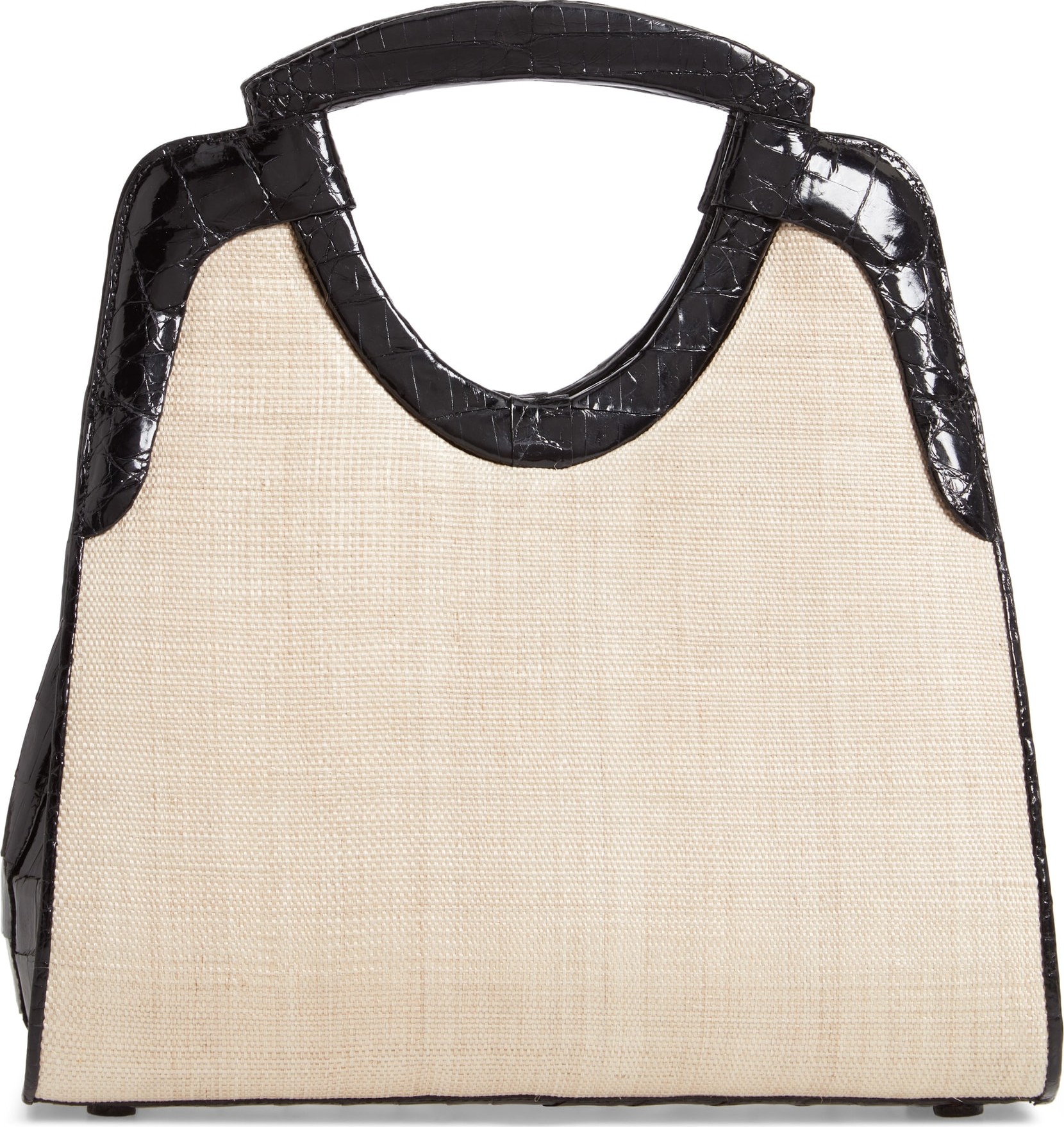 Nancy Gonzalez Small Genuine Crocodile Top Handle Bag