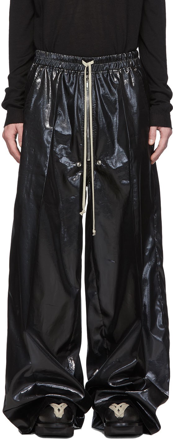 Rick Owens Black Jumbo Bela Trousers
