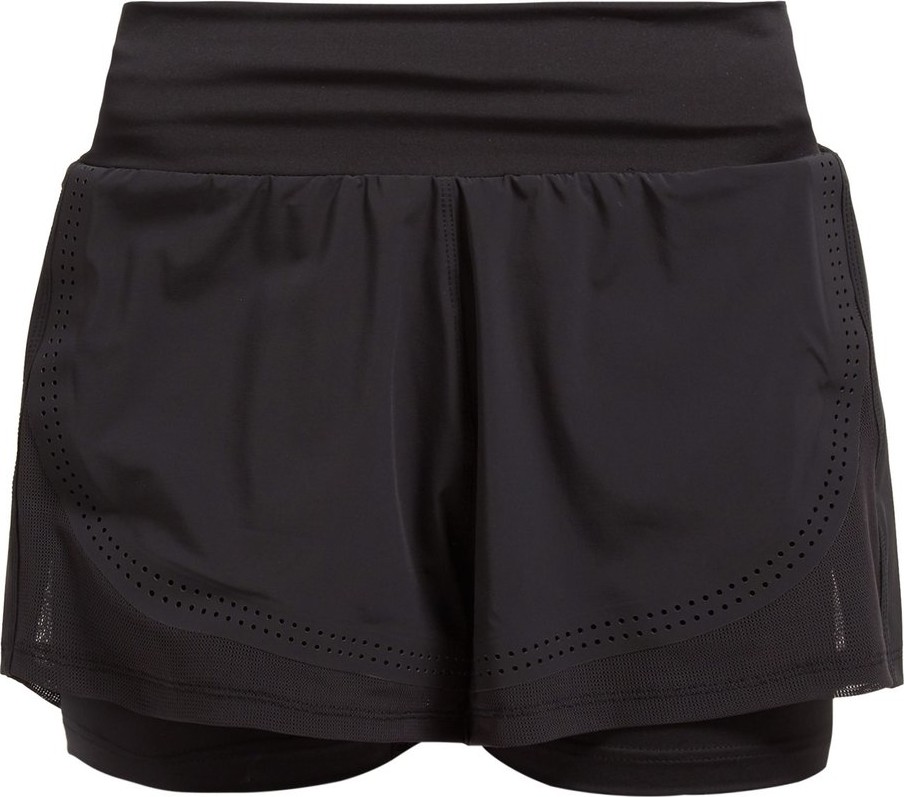 Adidas By Stella McCartney Double-layer stretch shorts