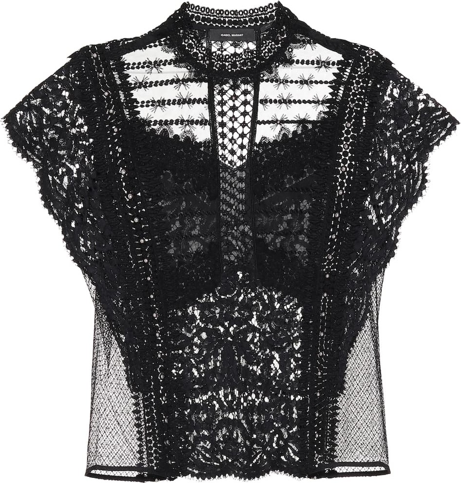 Isabel Marant Tilly lace top