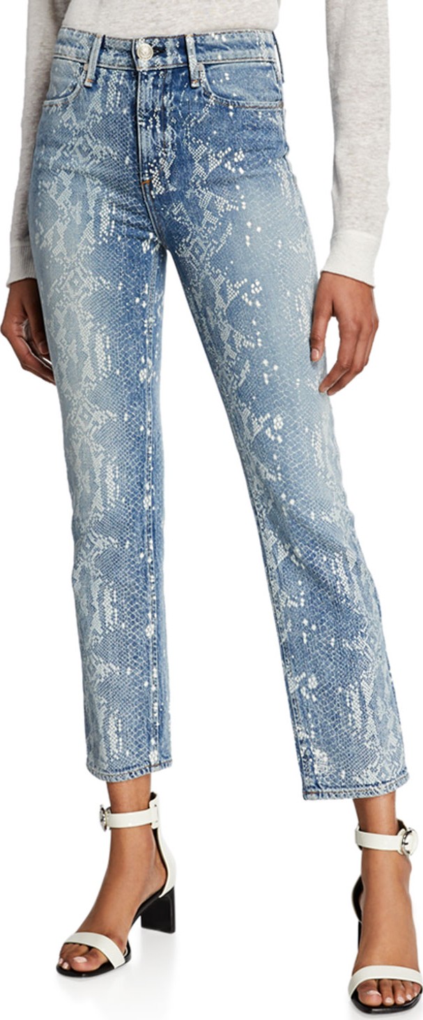 Rag & Bone Nina High-Rise Ankle Cigarette Jeans