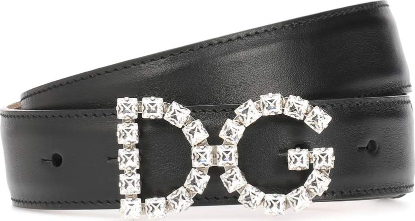 Dolce & Gabbana DG Logo leather belt