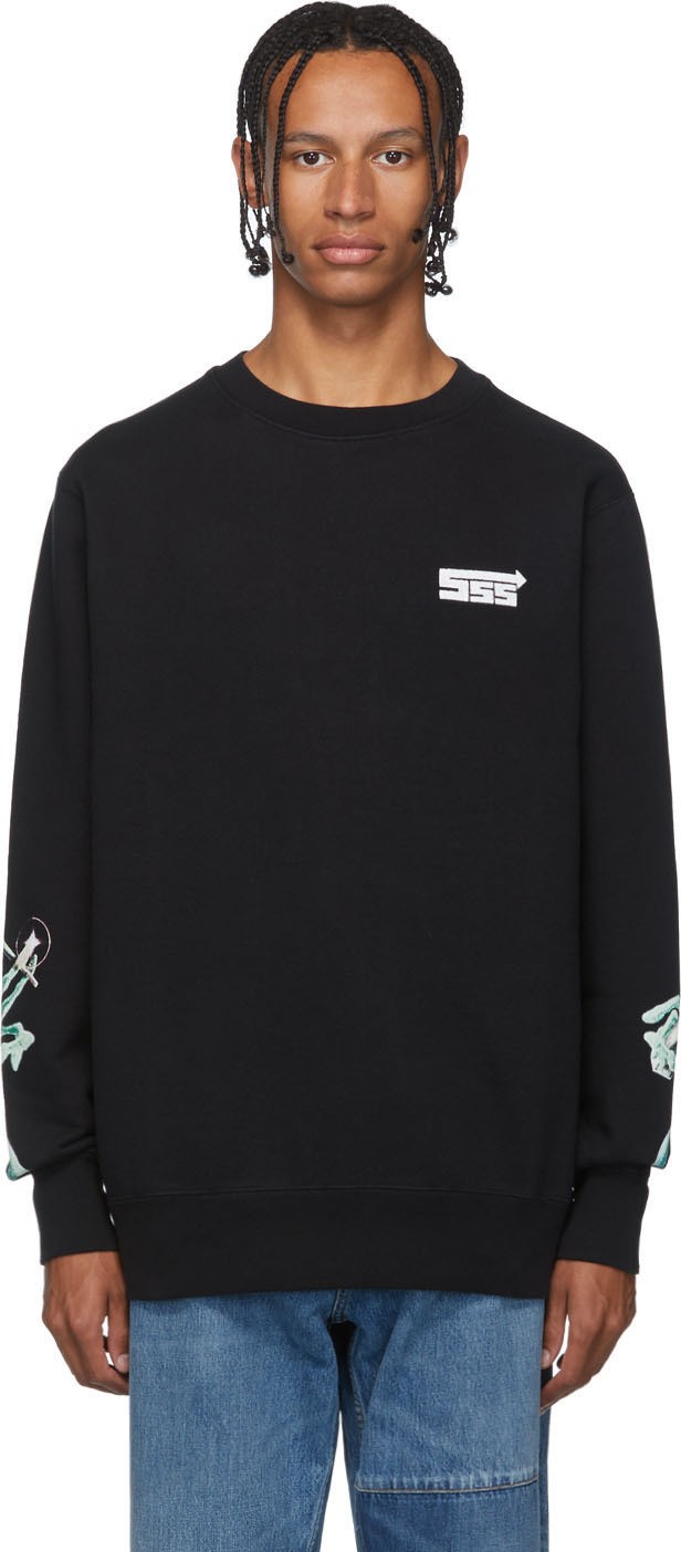 SSS World Corp Black Extra Money Sweatshirt