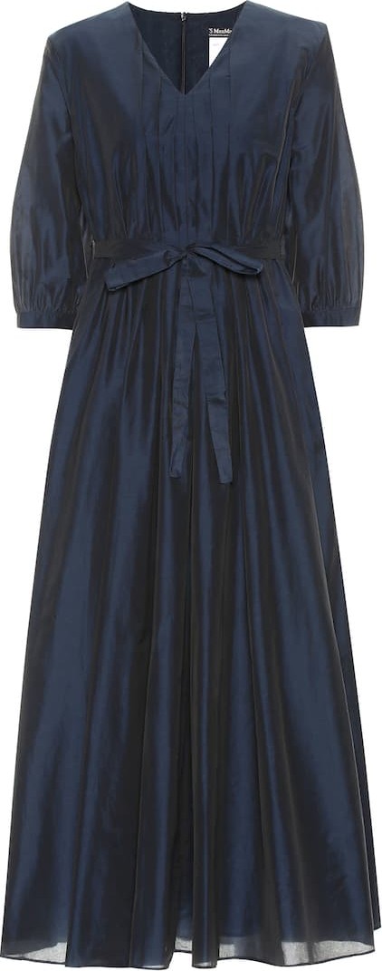 Max Mara Espero cotton-blend dress