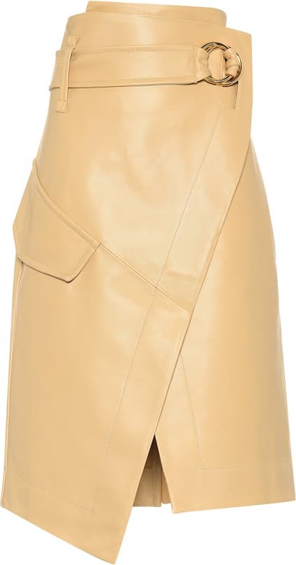Petar Petrov Rita leather skirt