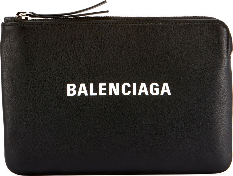 Balenciaga Everyday Logo Pouch Bag