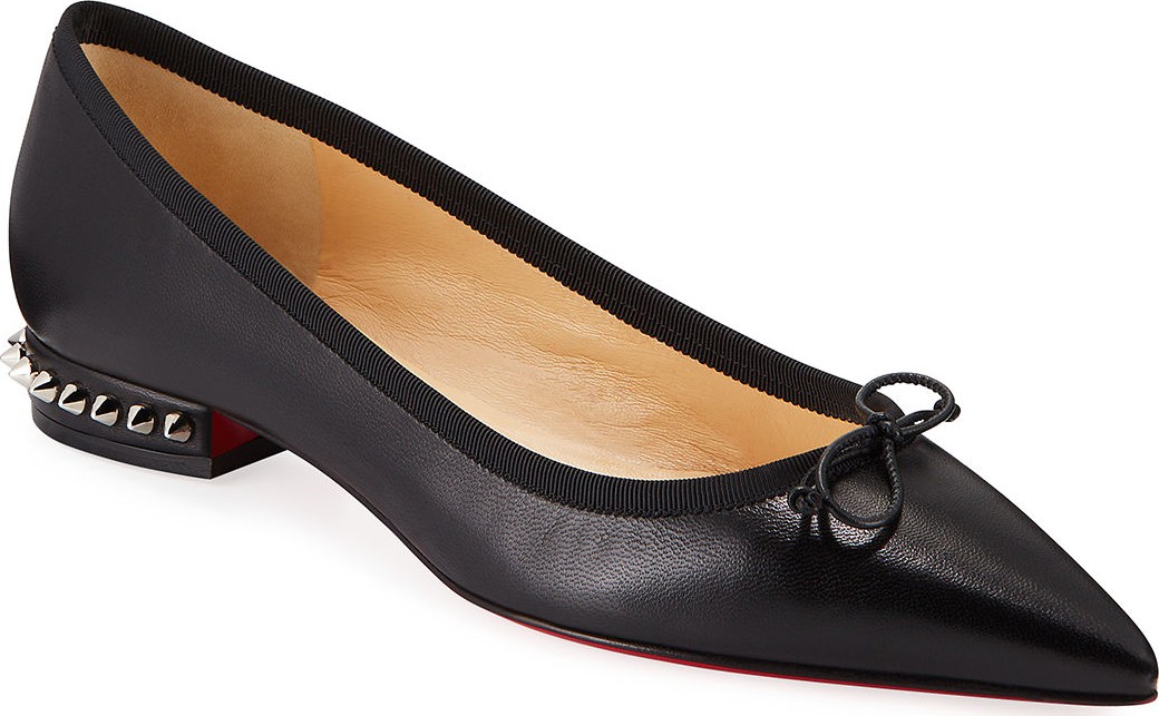 Christian Louboutin Hall Red Sole Ballet Flats