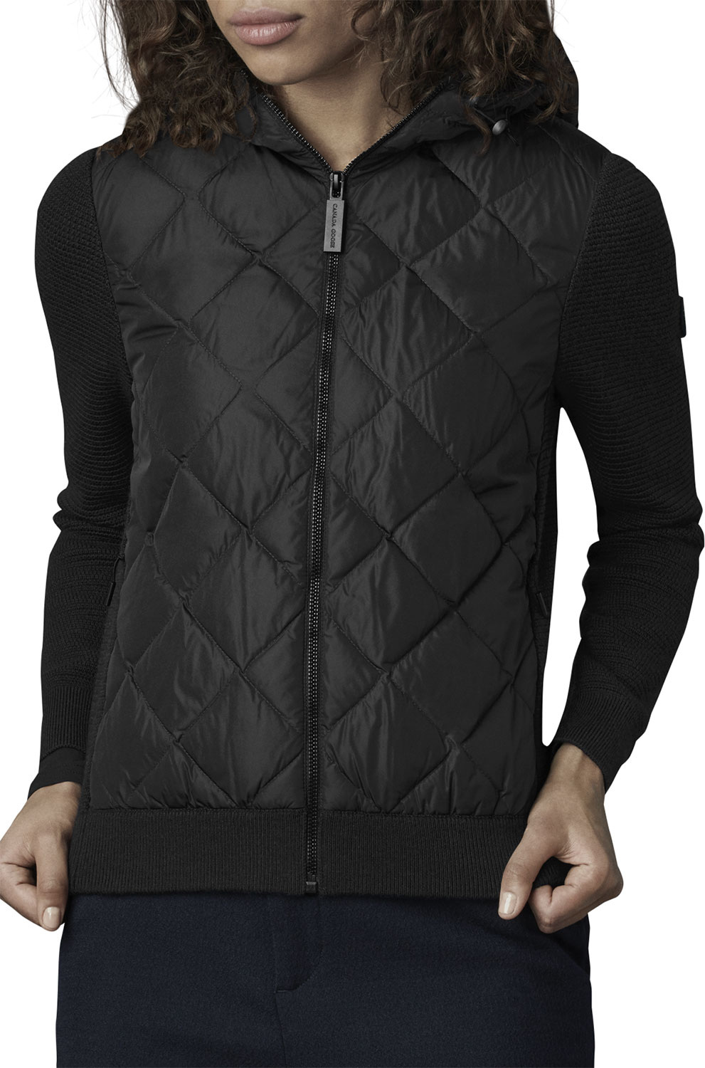 Canada Goose HyBridge Knit & Quilted Hoodie