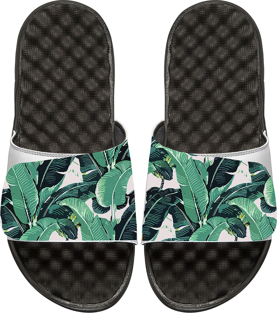 ISlide Tropical Banana Leaf Slide Sandal
