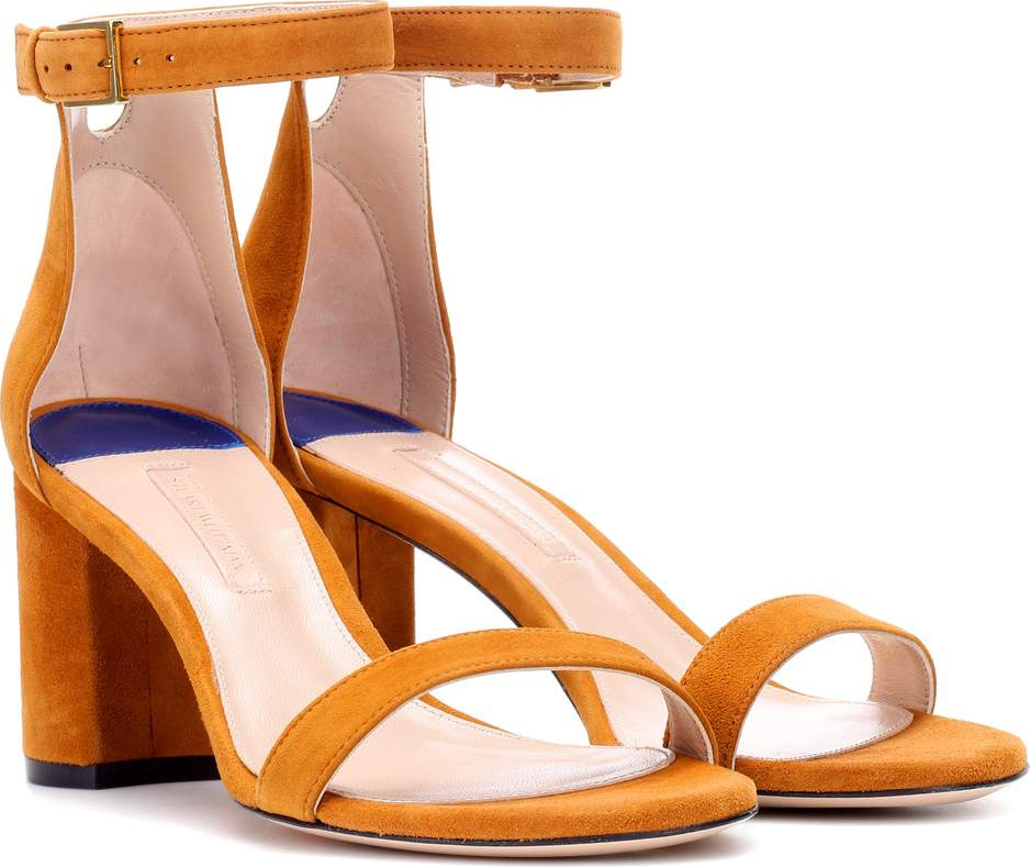Stuart Weitzman 75LessNudist suede sandals