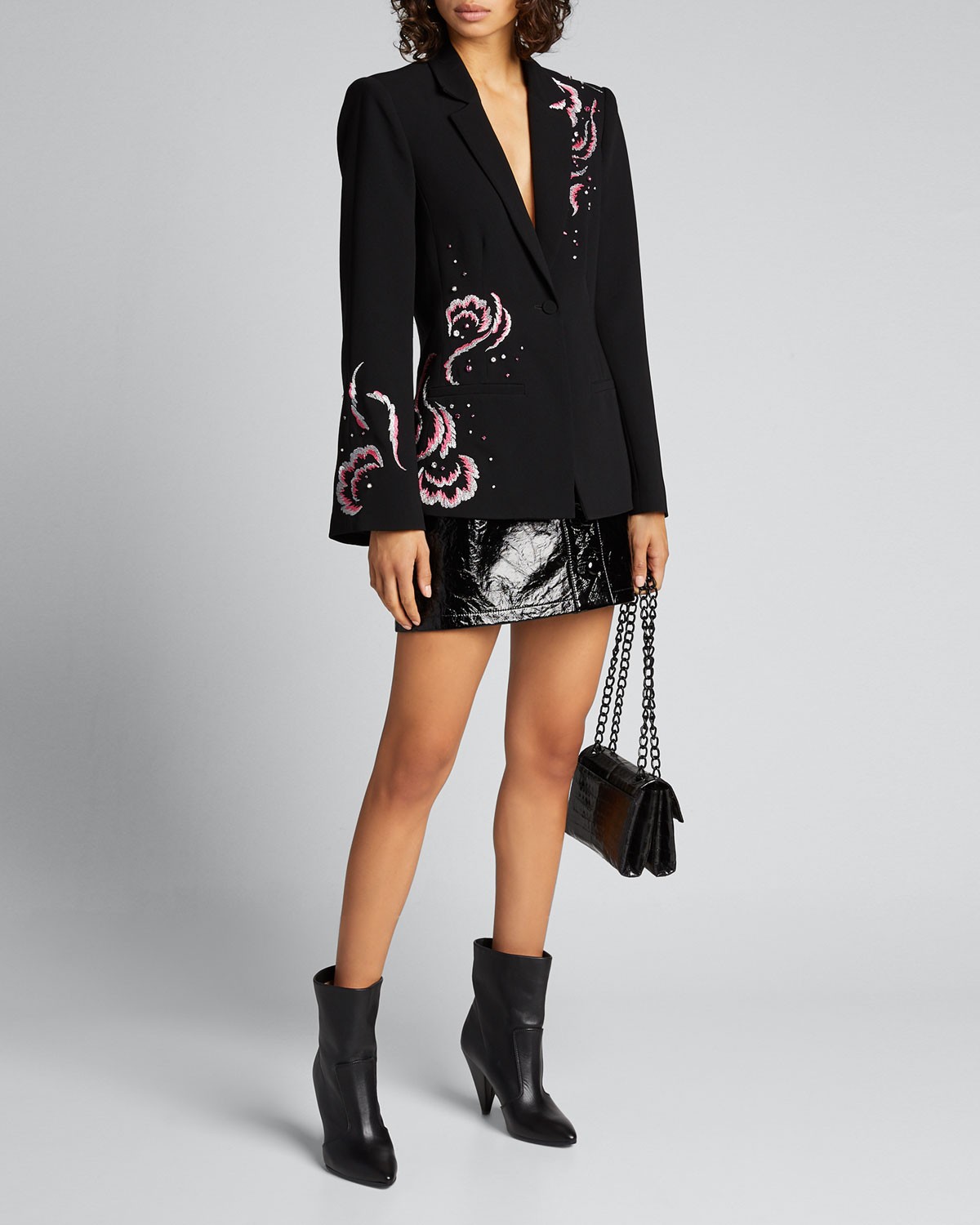 Cinq A Sept Rumi Embroidered Blazer