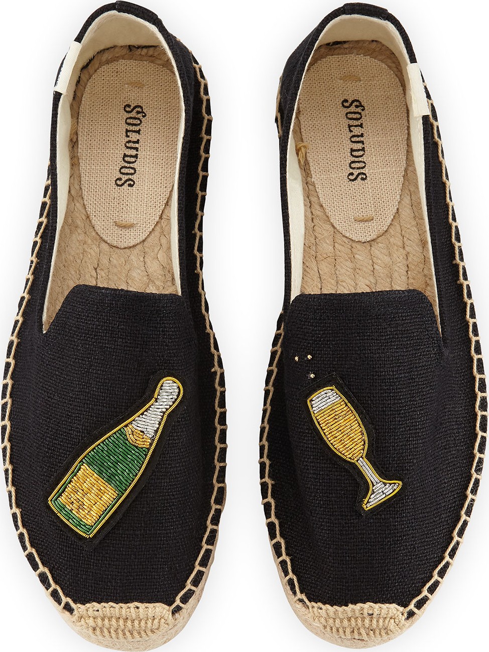 Soludos Cheers Espadrille Smoking Slippers