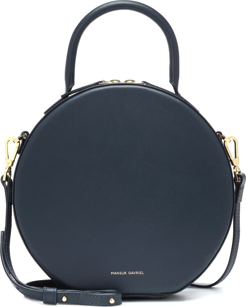 Mansur Gavriel Circle leather crossbody bag
