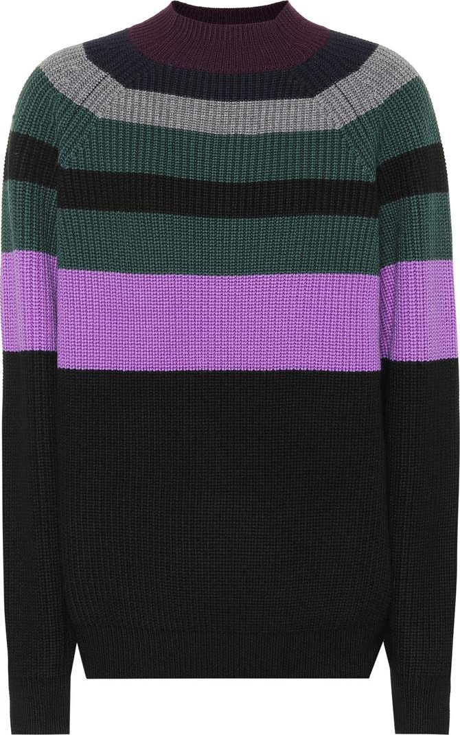 VICTORIA, VICTORIA BECKHAM Striped wool sweater