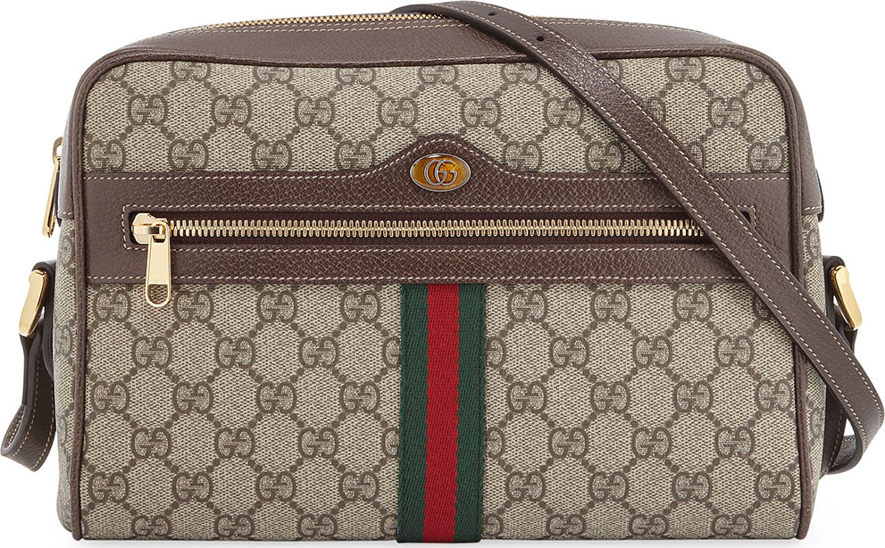 Gucci Ophidia Medium GG Supreme Camera Crossbody Bag