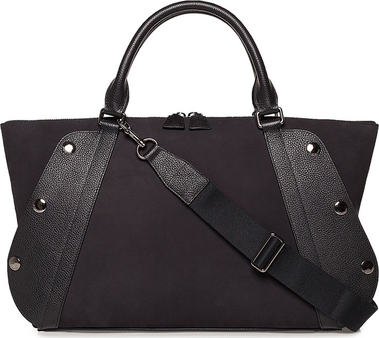 Akris Aimee Small Nubuck Leather Satchel Bag