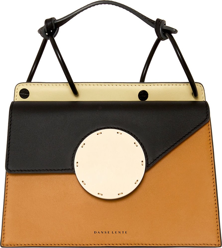 Danse Lente Phoebe Bis Leather Coil-Top Satchel Bag