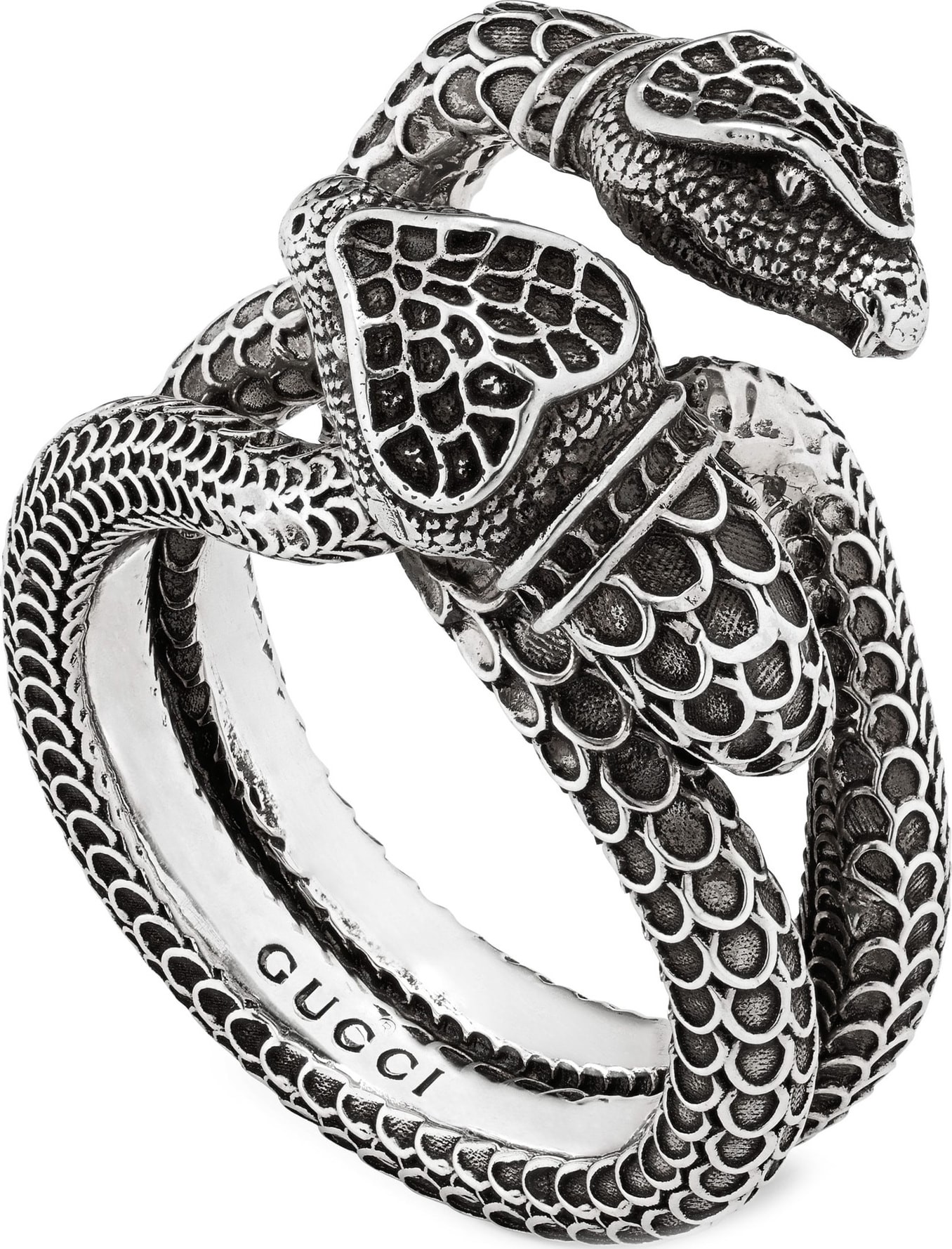 Gucci Double Snake Ring