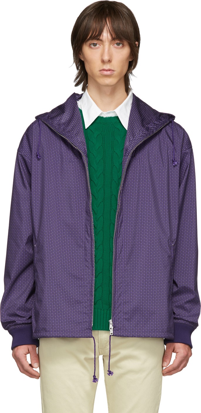 Beams Plus Purple Waterproof Jacket