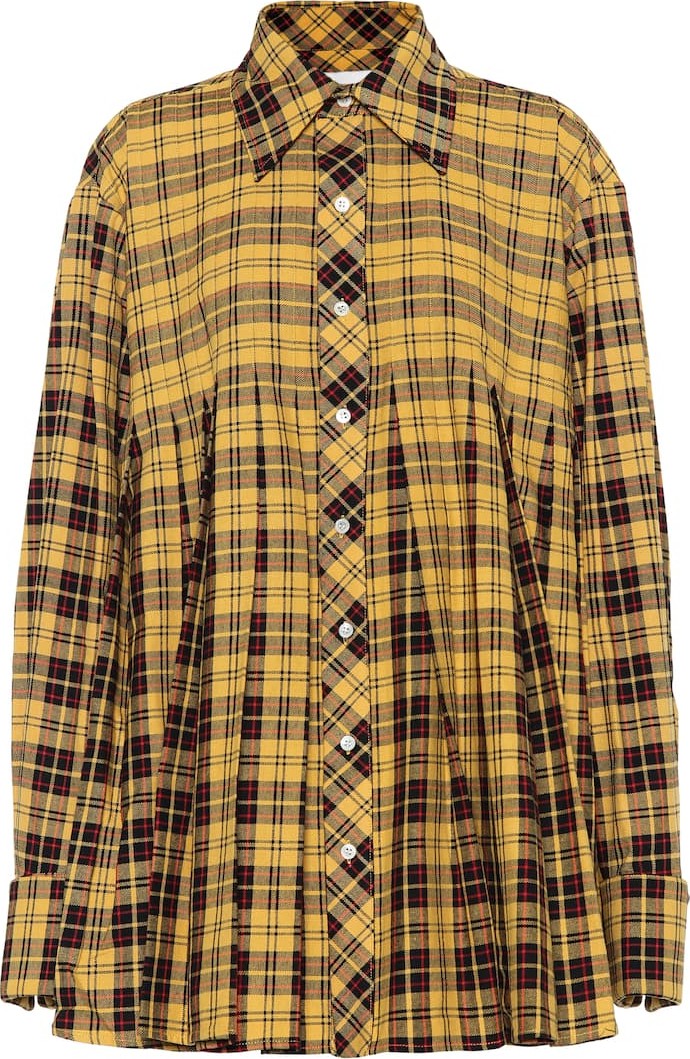 Matthew Adams Dolan Checked cotton shirt