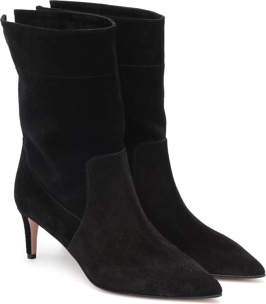 RED Valentino RED(V) suede ankle boots